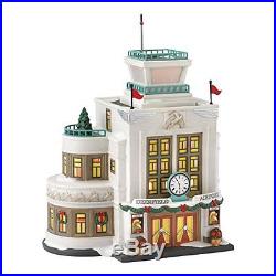 Department 56 Christmas in The City Village Deerfield Airport Lit House, 8.19-In