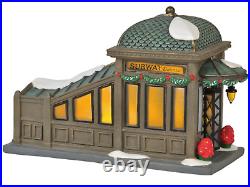 Department 56 Christmas in the City 56th Street Station- New Retired