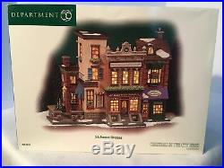 Department 56 Christmas in the City 5TH AVENUE SHOPPES! Art Wine Flowers MINT