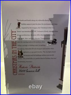 Department 56 Christmas in the City- 7400 Beacon Hill- Numbered Limited Edition