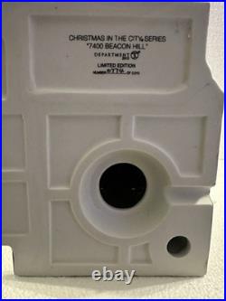 Department 56 Christmas in the City- 7400 Beacon Hill- Numbered Limited Edition