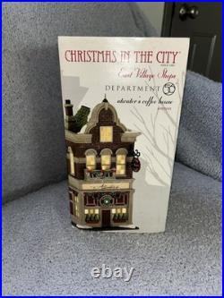 Department 56 Christmas in the City Atwater's Coffee House 4025245 Amazing
