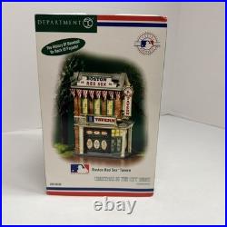 Department 56 Christmas in the City Boston Red Sox Tavern