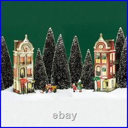 Department 56-Christmas in the City-Brownstones on the Square #58877