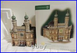 Department 56 Christmas in the City CENTRAL SYNAGOGUE with Box & Light #56.59204