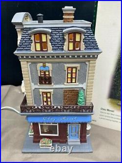 Department 56 / Christmas in the City CHEZ MONET 56-58938 (131)