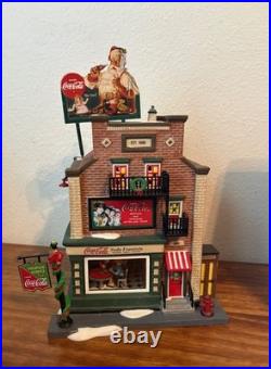 Department 56 Christmas in the City COCA-COLA SODA FOUNTAIN 56.59221 in Box