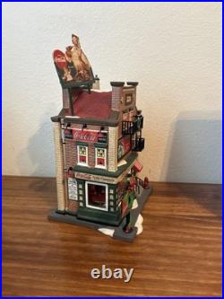 Department 56 Christmas in the City COCA-COLA SODA FOUNTAIN 56.59221 in Box