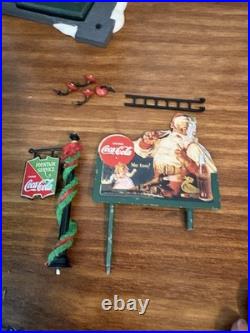 Department 56 Christmas in the City COCA-COLA SODA FOUNTAIN 56.59221 in Box