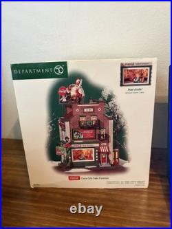 Department 56 Christmas in the City COCA-COLA SODA FOUNTAIN 56.59221 in Box