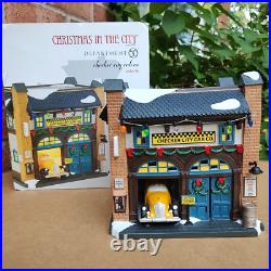 Department 56 Christmas in the City Checker City Cab Company 4044789 WithBox