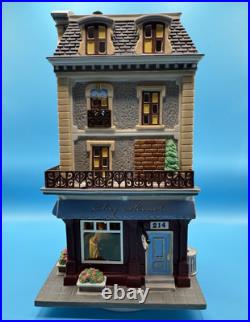 Department 56 Christmas in the City Chez Monet Illuminated Building 2002 Boxed