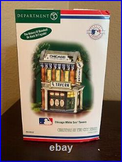 Department 56 Christmas in the City Chicago White Sox Tavern #59232