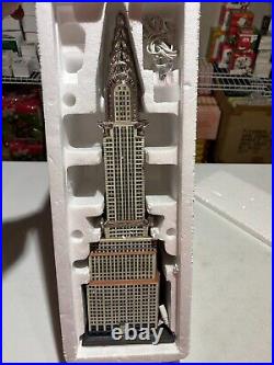 Department 56 Christmas in the City Chrysler Building Lit House 4030342 RARE