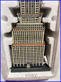 Department 56 Christmas in the City Chrysler Building Lit House 4030342 RARE