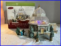 Department 56 Christmas in the City Crystal Gardens Conservatory