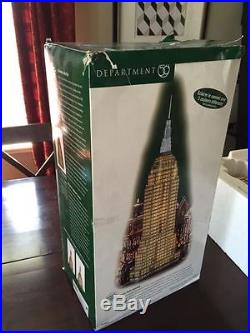 Department 56 Christmas in the City EMPIRE STATE BUILDING Free Shipping