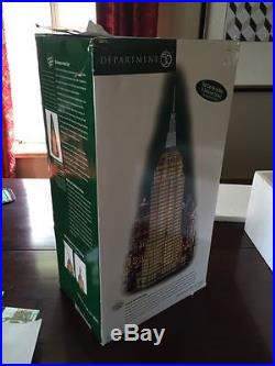 Department 56 Christmas in the City EMPIRE STATE BUILDING Free Shipping