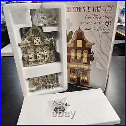 Department 56 Christmas in the City East Village ATWATER'S COFFEE HOUSE 4025245