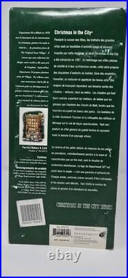 Department 56 Christmas in the City Ferrara Bakery & Café 56.59272