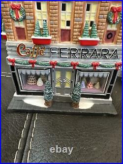 Department 56 Christmas in the City Ferrara Bakery Cafe No Box Or Attatchments