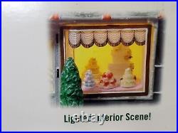 Department 56 Christmas in the City Ferrara Bakery and Cafe Used Works Great