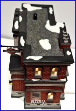 Department 56 Christmas in the City Harley-Davidson City Dealership Retired 2006