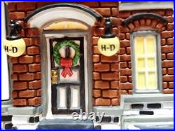 Department 56 Christmas in the City Harley-Davidson City Dealership Retired 2006