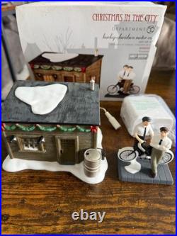 Department 56 Christmas in the City Harley-Davidson Motor Co Set of 2 4049191