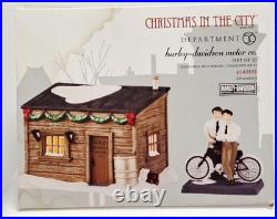 Department 56 Christmas in the City Harley-Davidson Motor Co Set of 2 4049191
