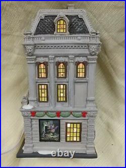 Department 56 Christmas in the City Harry Jacobs Jewelers Lit House, 9.06-inch