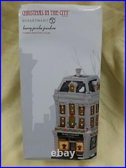Department 56 Christmas in the City Harry Jacobs Jewelers Lit House, 9.06-inch
