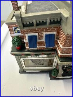 Department 56 Christmas in the City Hensley Cadillac & Buick Building Retired