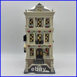 Department 56 Christmas in the City Holiday Brownstone 4050913 EUC