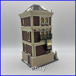 Department 56 Christmas in the City Holiday Brownstone 4050913 EUC
