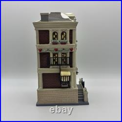 Department 56 Christmas in the City Holiday Brownstone 4050913 EUC