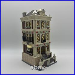 Department 56 Christmas in the City Holiday Brownstone 4050913 EUC