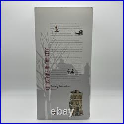 Department 56 Christmas in the City Holiday Brownstone 4050913 EUC