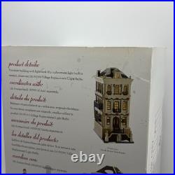 Department 56 Christmas in the City Holiday Brownstone 4050913 EUC