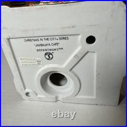 Department 56. Christmas in the City. JAMBALAYA CAFÉ 59265 Original Box