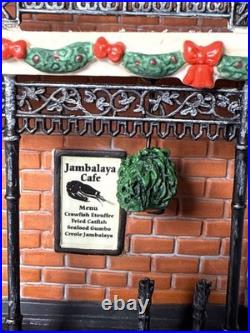 Department 56. Christmas in the City. JAMBALAYA CAFÉ 59265 Original Box