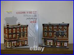 Department 56 Christmas in the City Jacob's Pharmacy