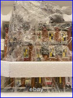 Department 56 Christmas in the City Jacobs' Pharmacy 2015 Retired HTF