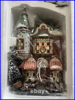 Department 56 Christmas in the City Jenny's Corner Book Shop Lighted Boxed 2000