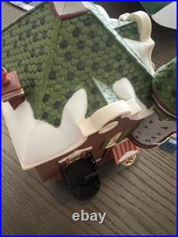 Department 56 Christmas in the City Jenny's Corner Book Shop Lighted Boxed 2000