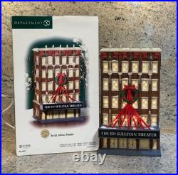 Department 56 Christmas in the City Lighted Building The Ed Sullivan Theater