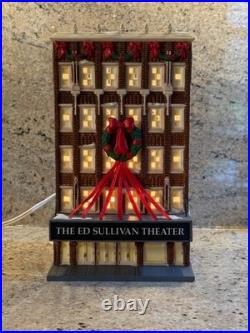 Department 56 Christmas in the City Lighted Building The Ed Sullivan Theater