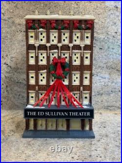 Department 56 Christmas in the City Lighted Building The Ed Sullivan Theater