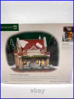 Department 56 Christmas in the City Mrs Stover's Bungalow Candies Brand New