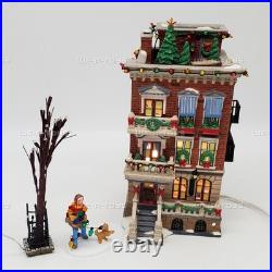 Department 56 Christmas in the City Parkside Holiday Brownstone Gift Set 58937